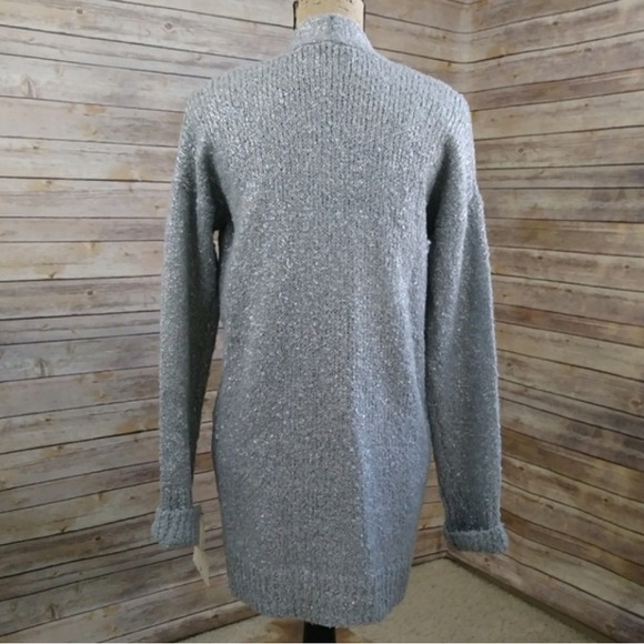 Ruby Moon Metallic Duster Cardigan - Picture 4 of 8